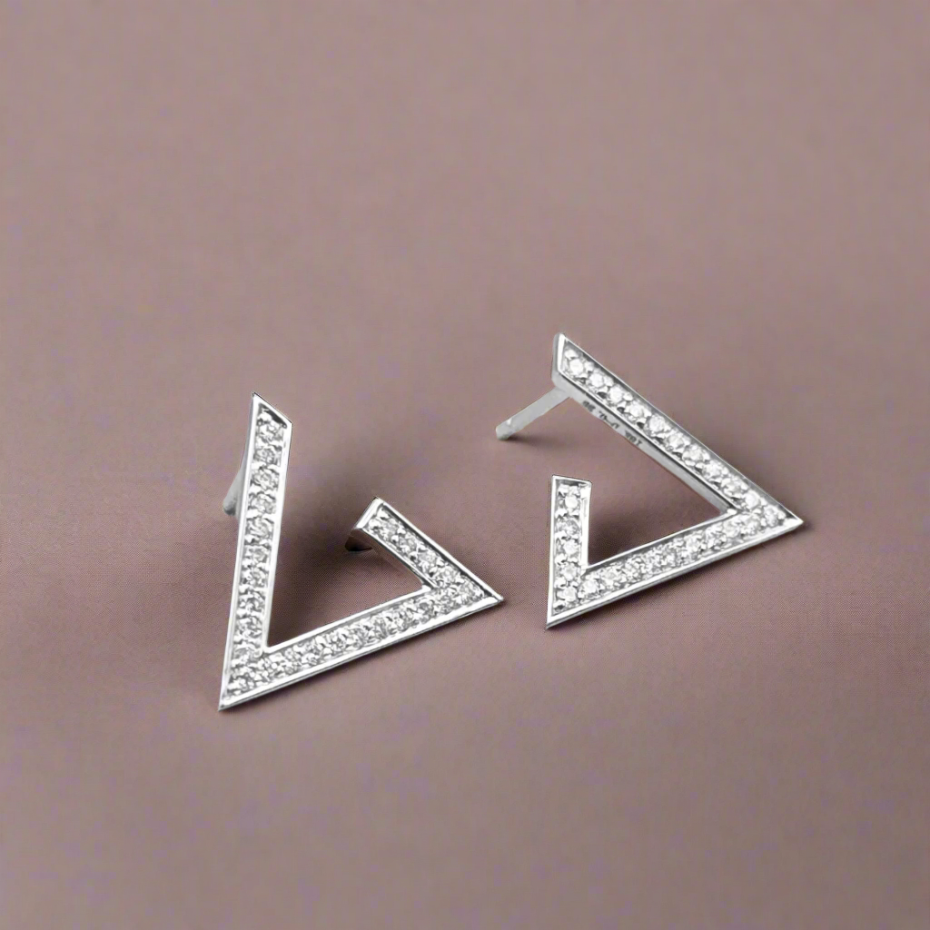 Semi Triangle Earring