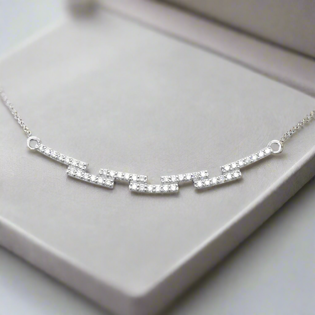 Diamond Bar Pendant