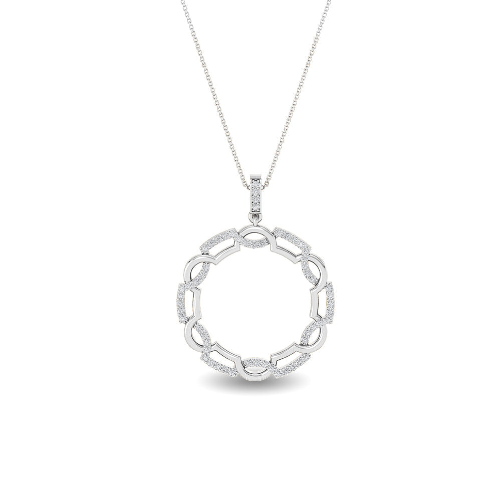 Twist Circle Pendant