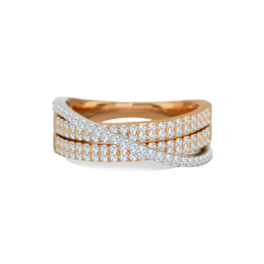 Trio Overlap Ring