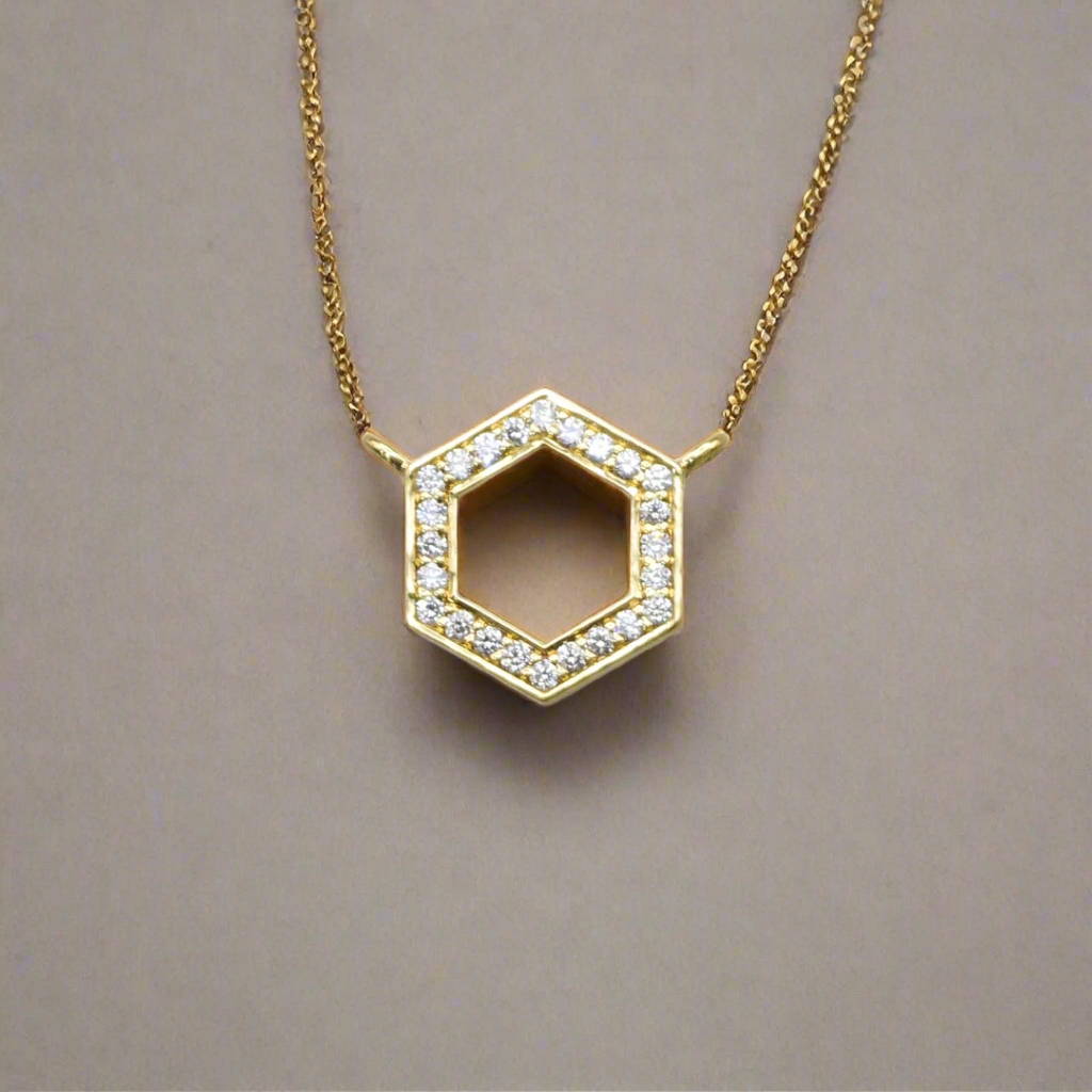 Honeycomb Pendants