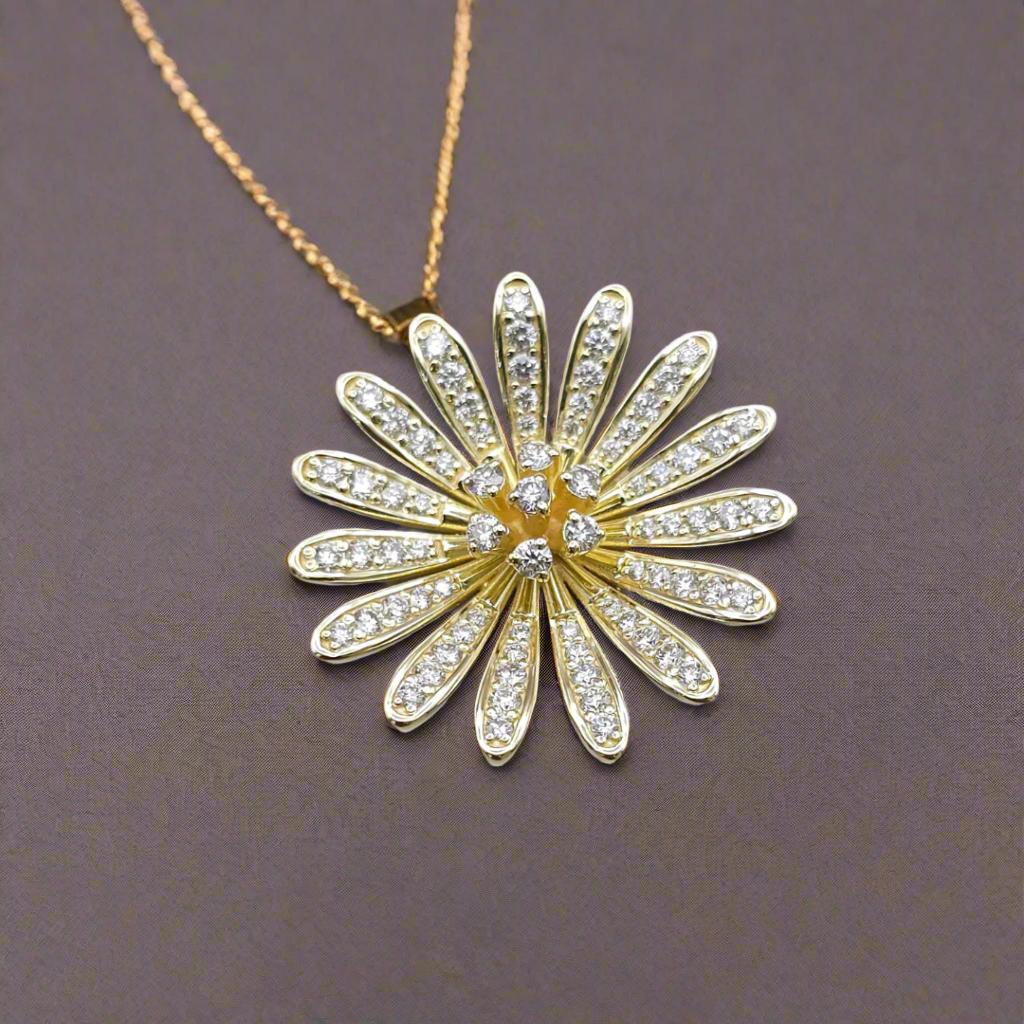 Sunflower Pendant