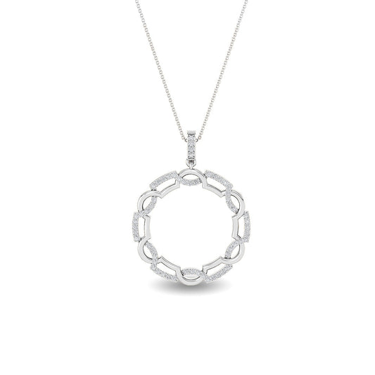 Twist Circle Pendant