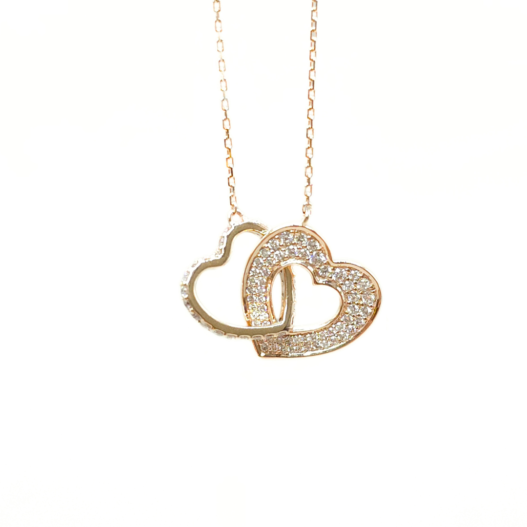 Double Heart Pendant