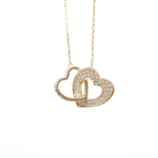 Double Heart Pendant